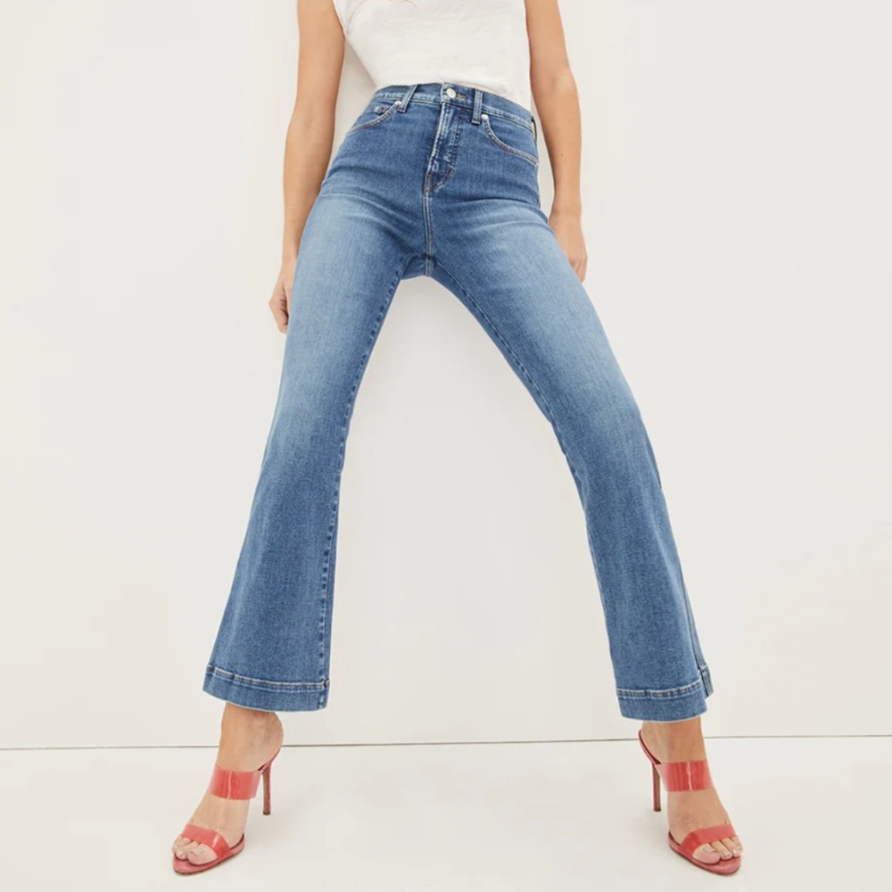 Veronica Beard Carson Kick Flare Jeans